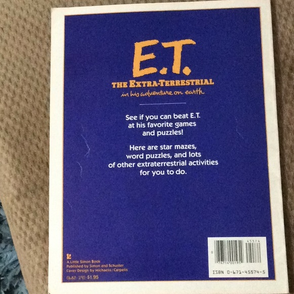 Vtg like new ET the Extra Terrestrial 1982 Book. - Picture 2 of 7
